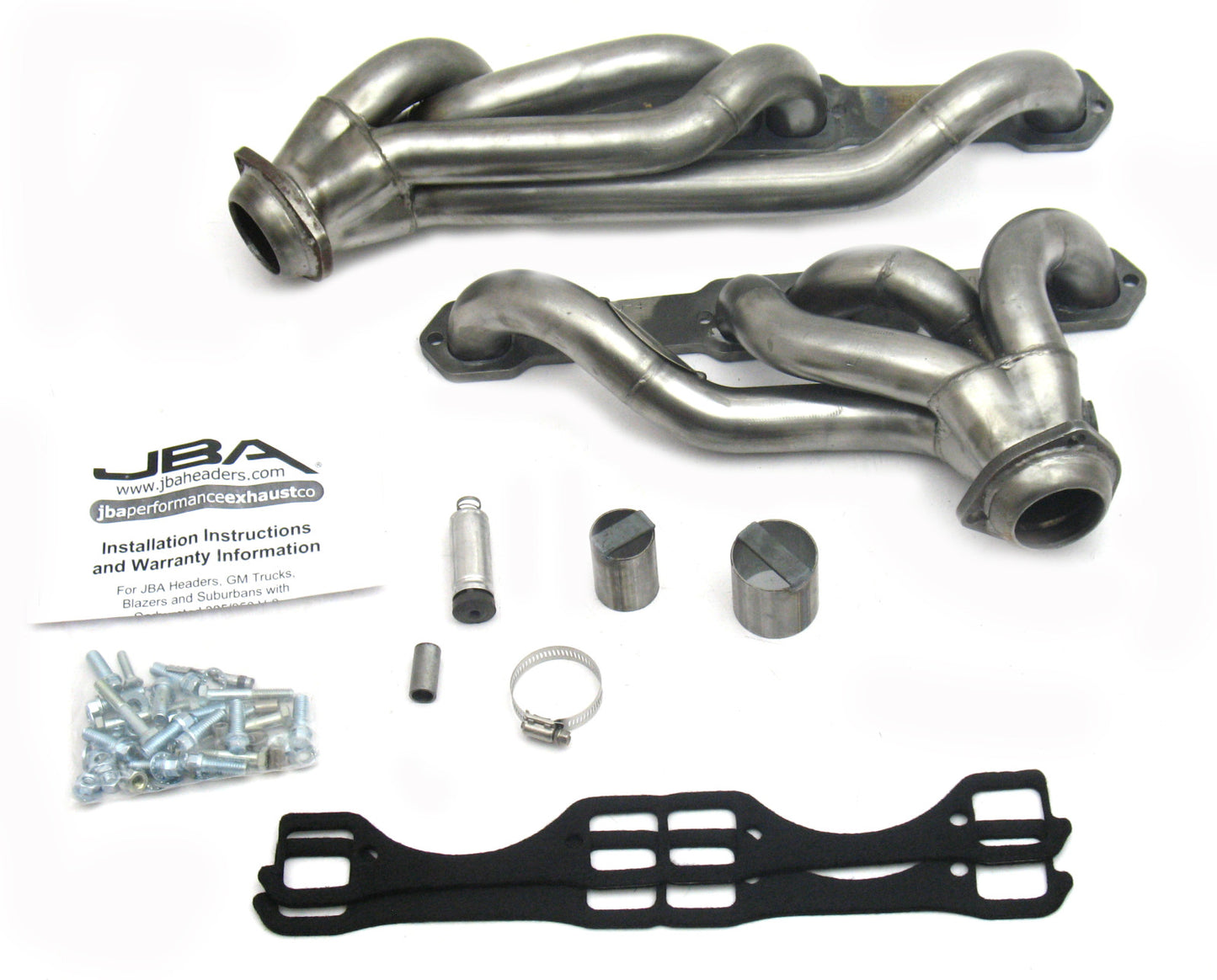 JBA Cat4Ward Headers for 87 GM PU/87-91 Blzr 5.0/5.7L Raw 409. EPA & CARB legal in 50 states.