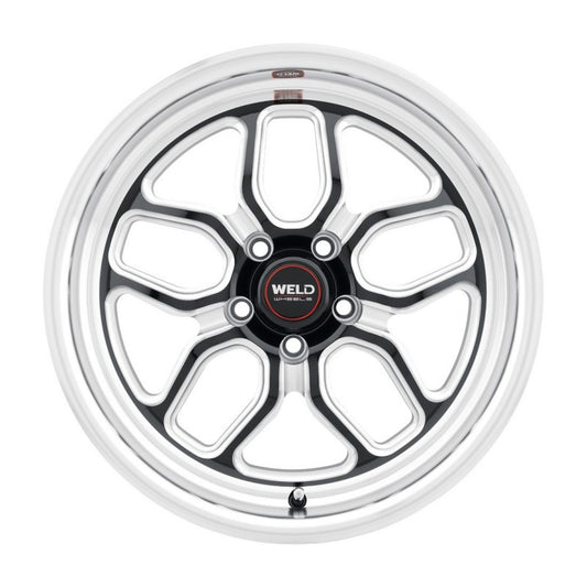 WELD Performance 18x12 Laguna Drag 5x120 ET52 BS8.50 Gloss BLK MIL DIA 78.1 Wheel