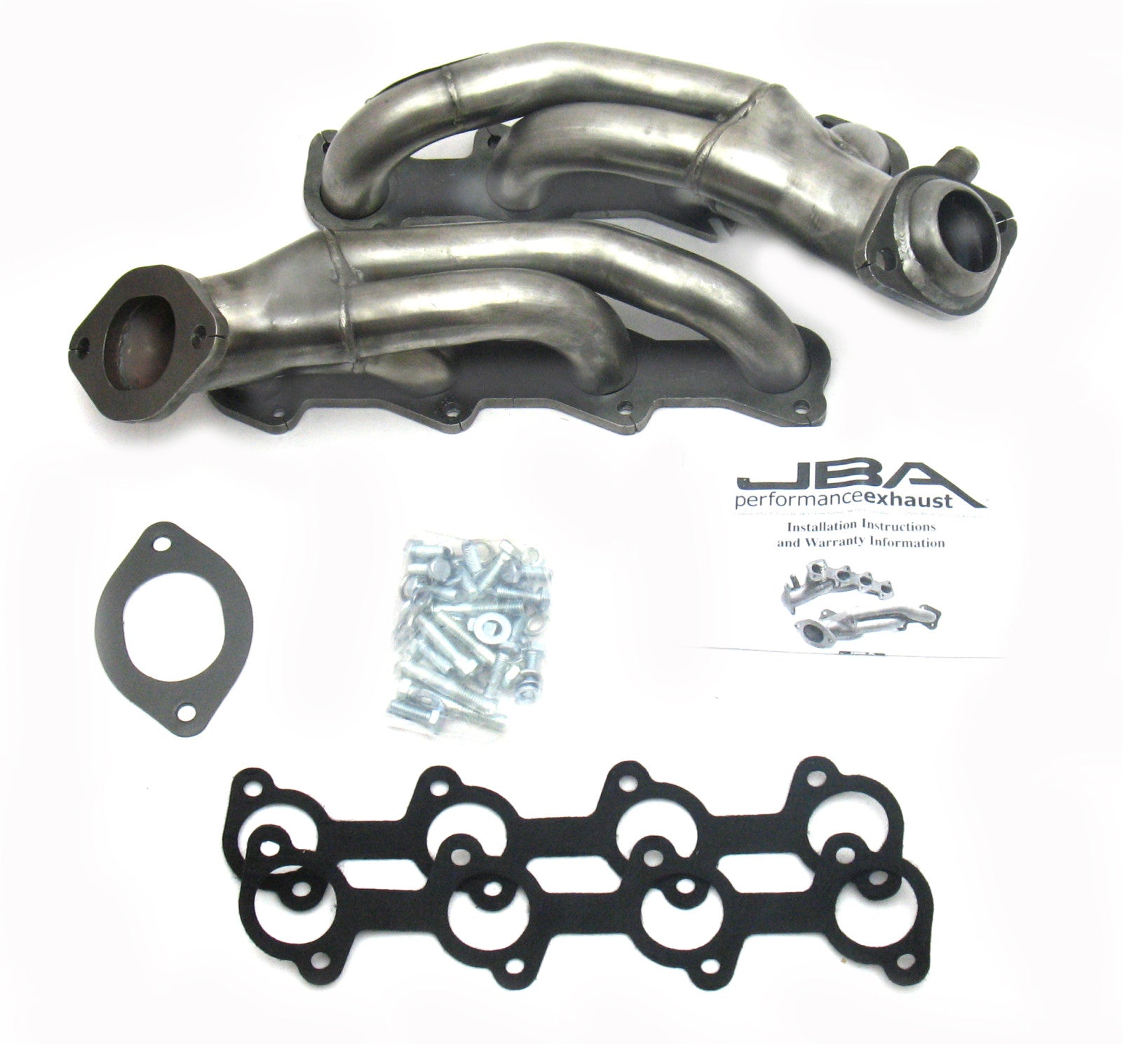 JBA Cat4Ward Headers for 99-04 Mustang 4.6L Raw 409. EPA & CARB legal in 50 states.