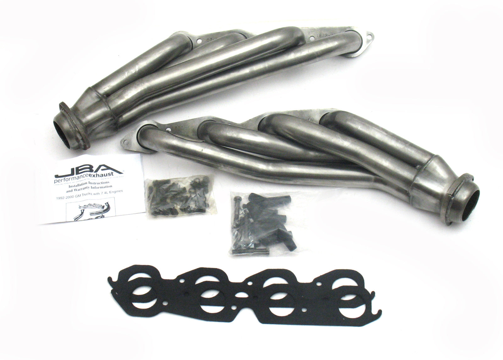 JBA Cat4Ward Headers for 92-95 GM Truck 7.4L Raw 409. EPA & CARB legal in 50 states.