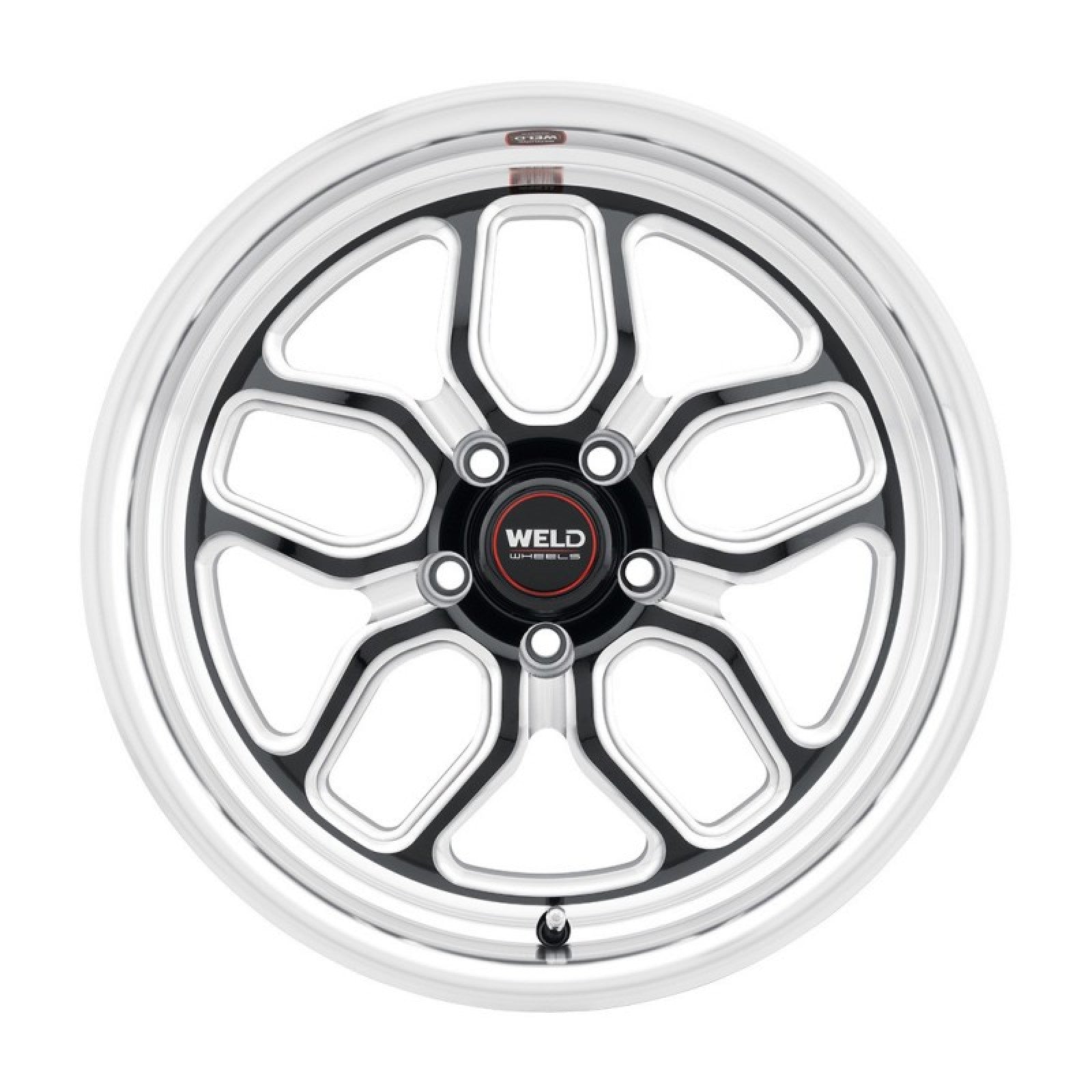 WELD Performance 20x5 Laguna Drag 5x115 ET-33 BS1.5 Gloss BLK MIL DIA 78.1 Wheel