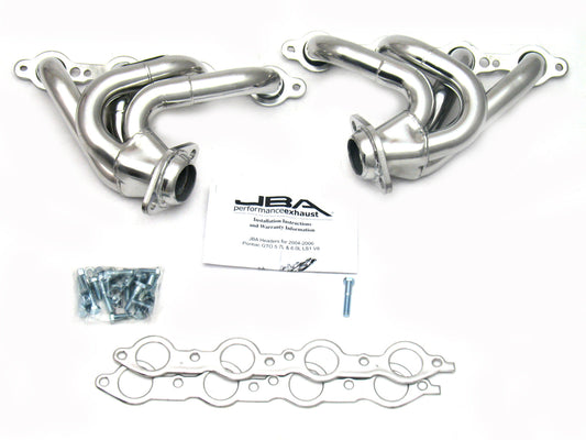 JBA Cat4Ward Headers for 04-06 GTO 5.7/6.0L Silver Ctd. EPA & CARB legal in 50 states.