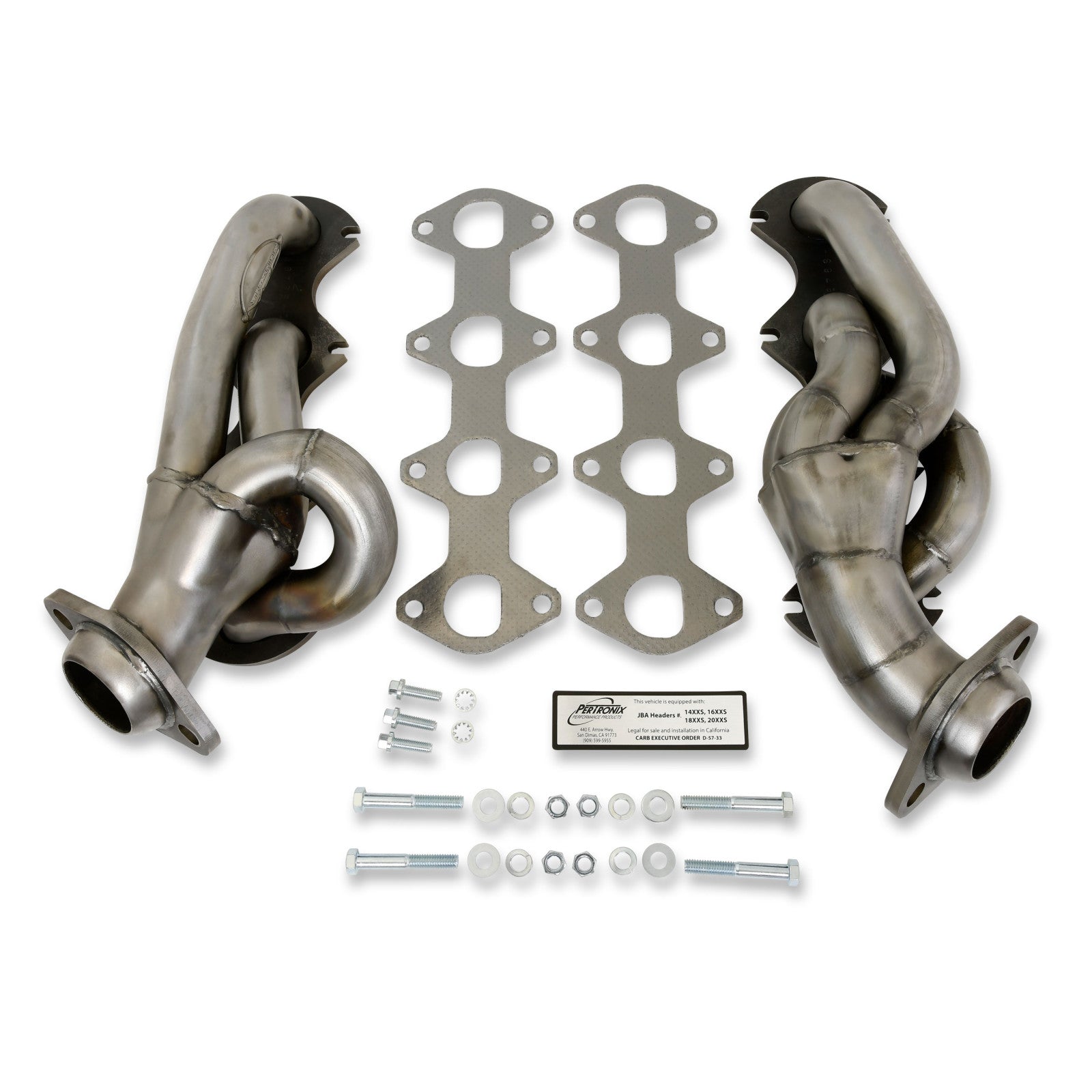 JBA Cat4Ward Headers for 05-10 F-250/350 5.4L Raw 409. EPA & CARB legal in 50 states.