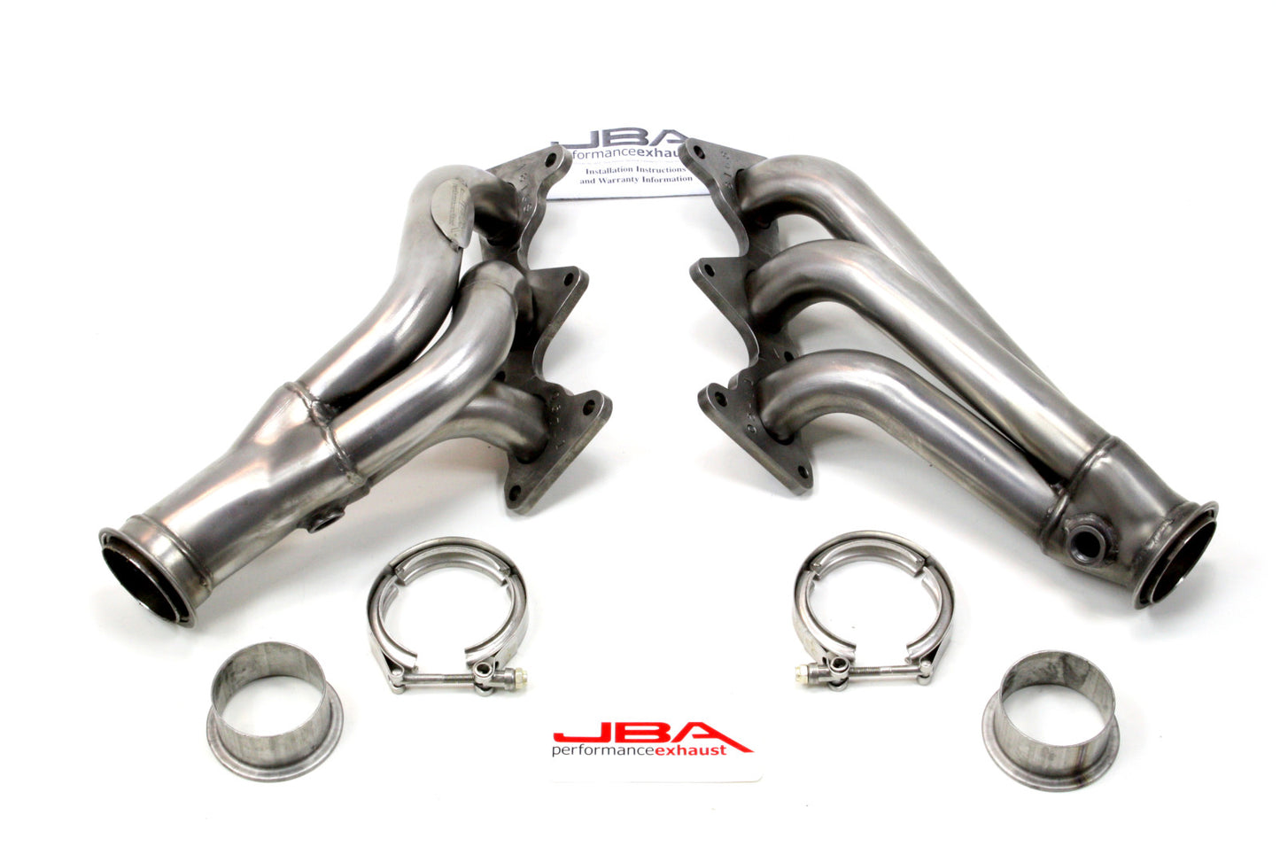 JBA Cat4Ward Headers for 10-11 Camaro 3.6L Raw 409. EPA & CARB legal in 50 states.