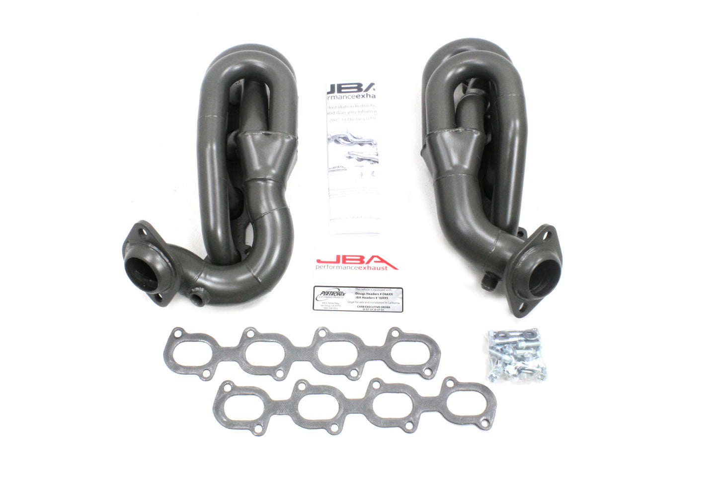 JBA Cat4Ward Headers for 07-14 GT500 5.4/5.8L Ti Ctd. EPA & CARB legal in 50 states.