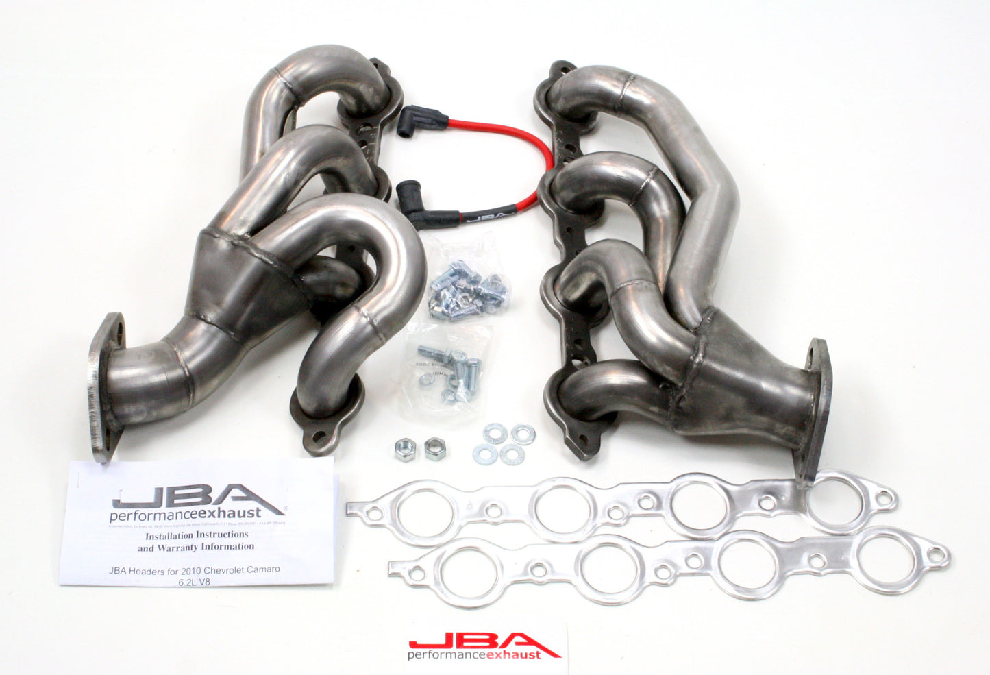 JBA Cat4Ward Headers for 10-15 Camaro 6.2L Raw 409. EPA & CARB legal in 50 states.