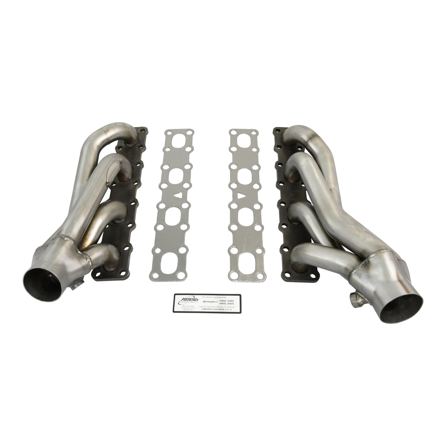 JBA Cat4Ward Headers for 04-15 Nissan 5.6L Raw 409. EPA & CARB legal in 50 states.