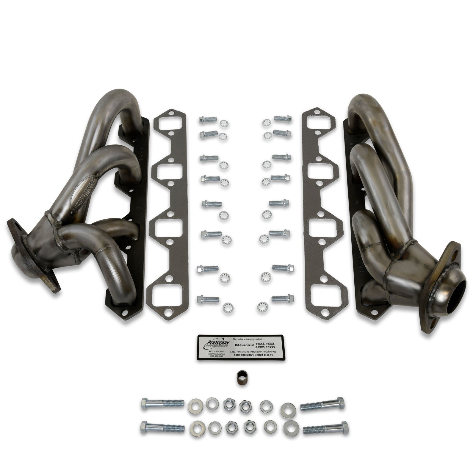 JBA Cat4Ward Headers for 87-95 F-150 5.0L Raw 409. EPA & CARB legal in 50 states.