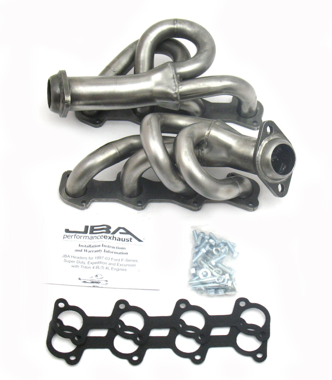 JBA Cat4Ward Headers for 97-03 F-150 4.6L Raw 409. EPA & CARB legal in 50 states.