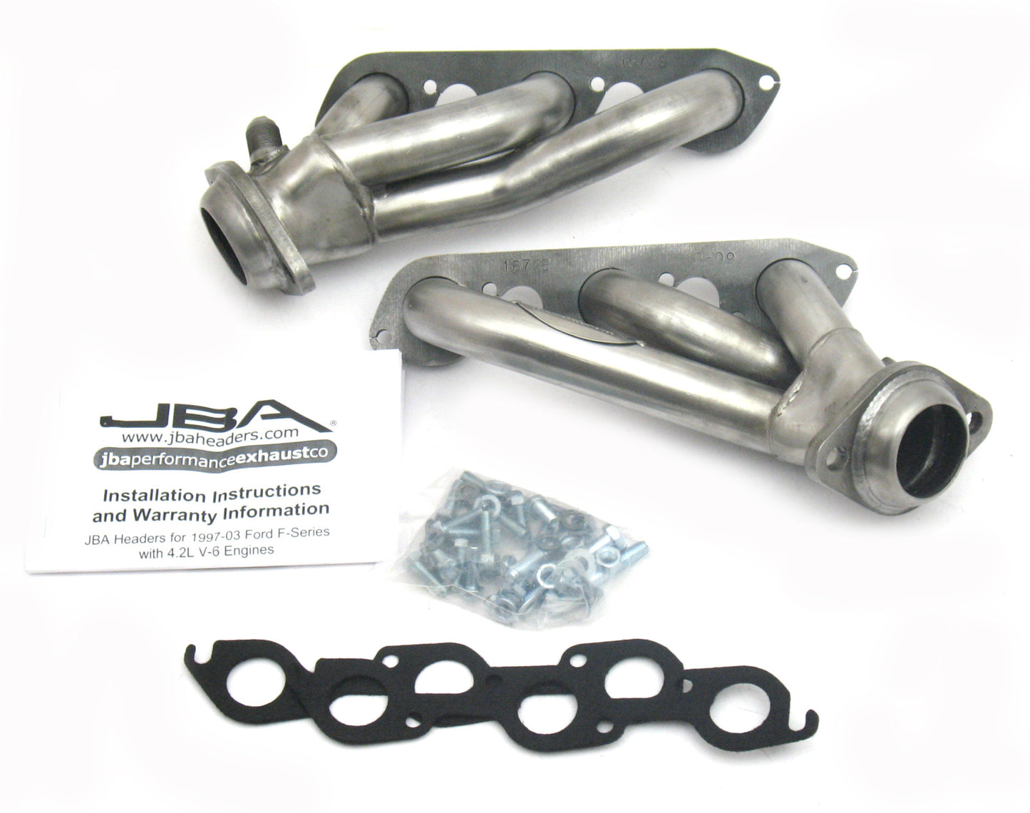 JBA Headers for 97-08 Ford Truck 4.2L V-6. EPA & CARB legal in 50 states.