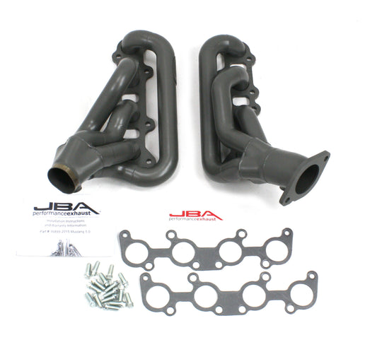 JBA Cat4Ward Headers for 15-22 Mustang 5.0L Ti Ctd. EPA & CARB legal in 50 states.