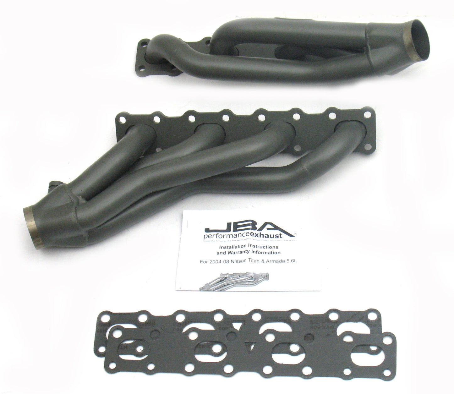 JBA Cat4Ward Headers for 04-15 Nissan 5.6L Ti Ctd. EPA & CARB legal in 50 states.