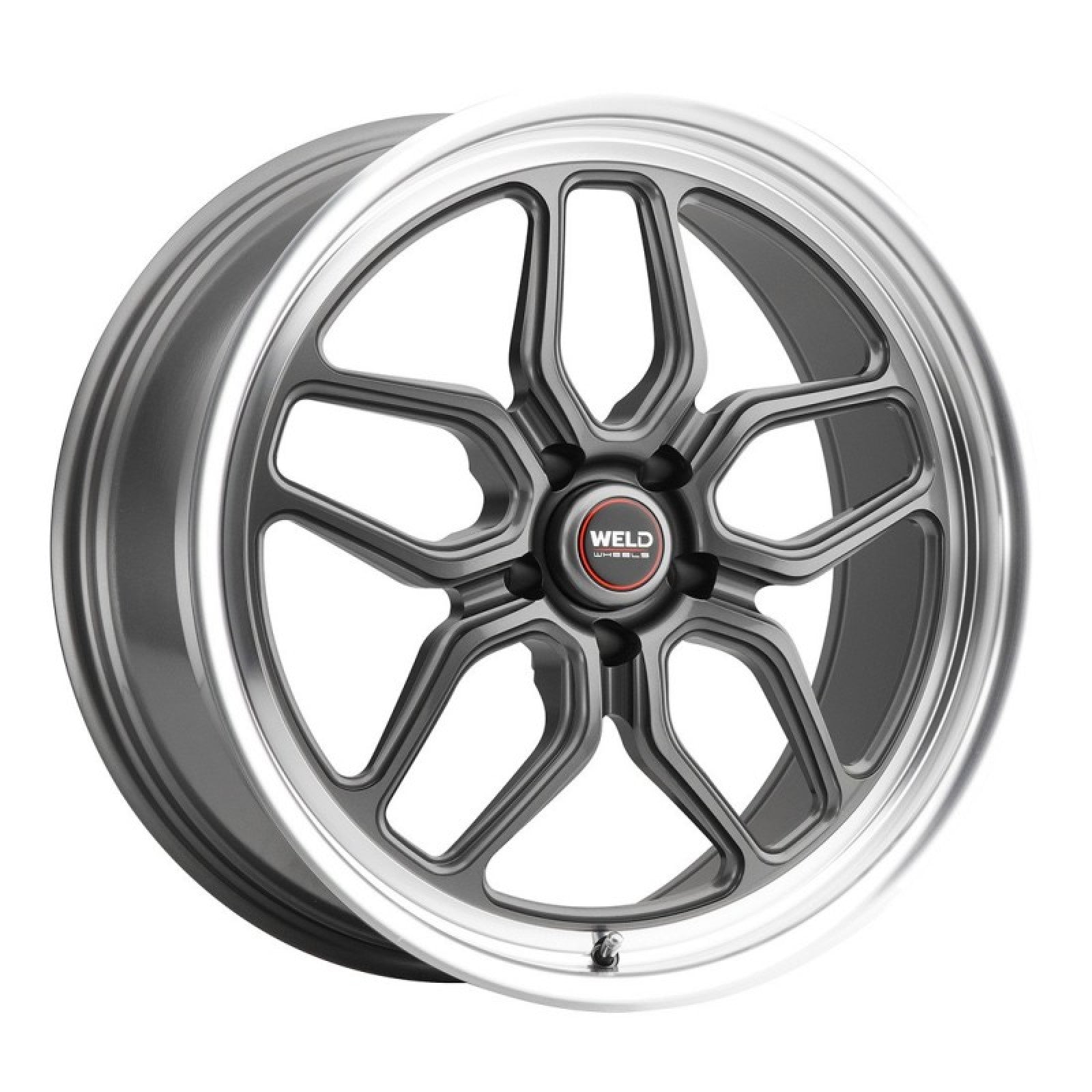 WELD Performance 22x12 Laguna 5x127 ET-57 BS4.25 Gloss GUN Diamond Lip 78.1 Wheel