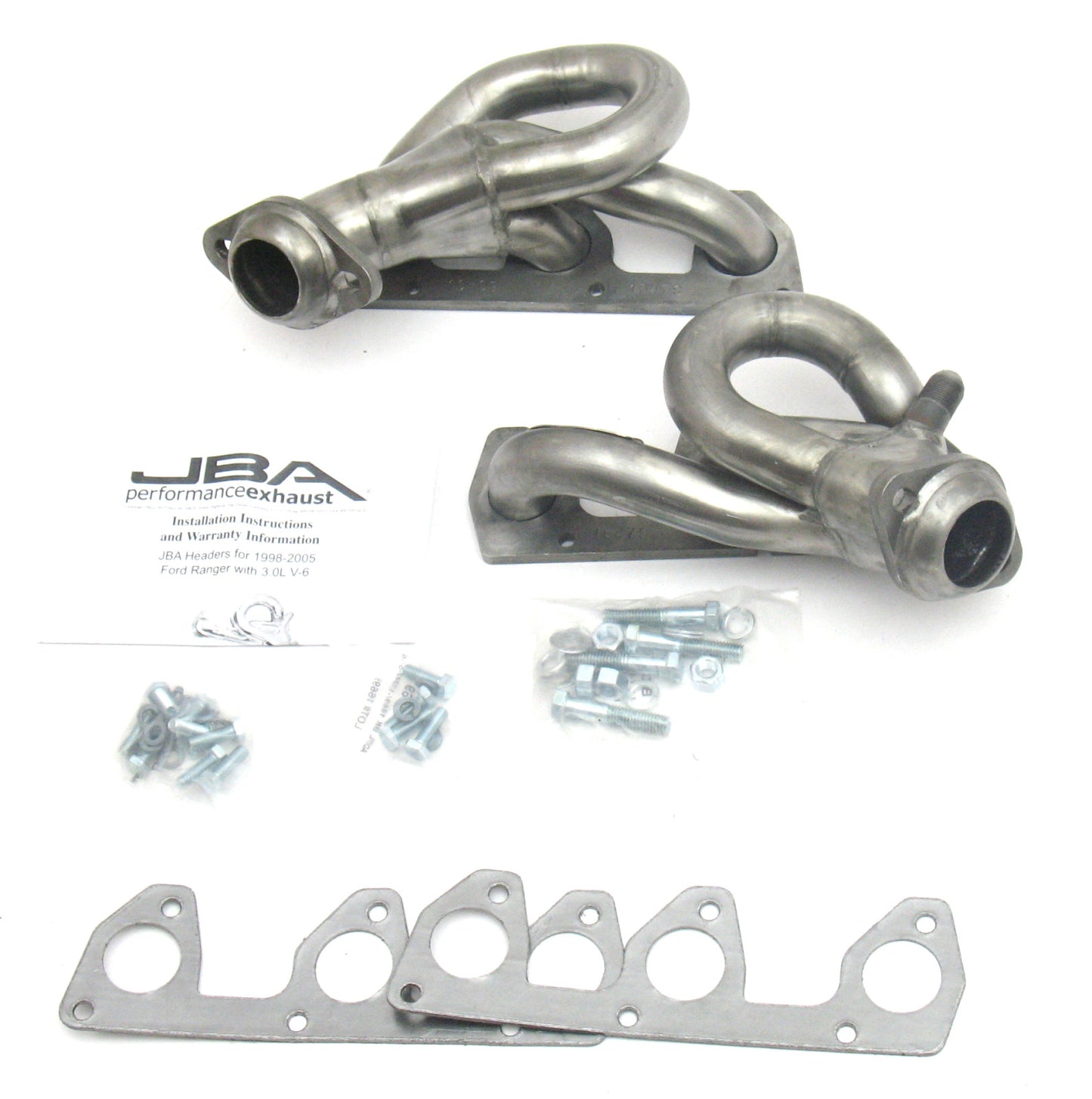 JBA Cat4Ward Headers for 98-01 Ranger 3.0L Raw 409. EPA & CARB legal in 50 states.