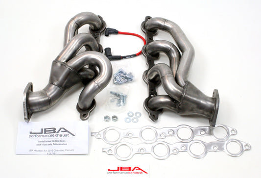 JBA Cat4Ward Headers for 14-17 Chevy SS 6.2L Raw 409. EPA & CARB legal in 50 states.