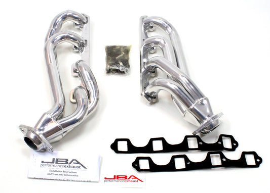 JBA Performance 65-73 Mustang Mid Length 260-302 Silver Ctd