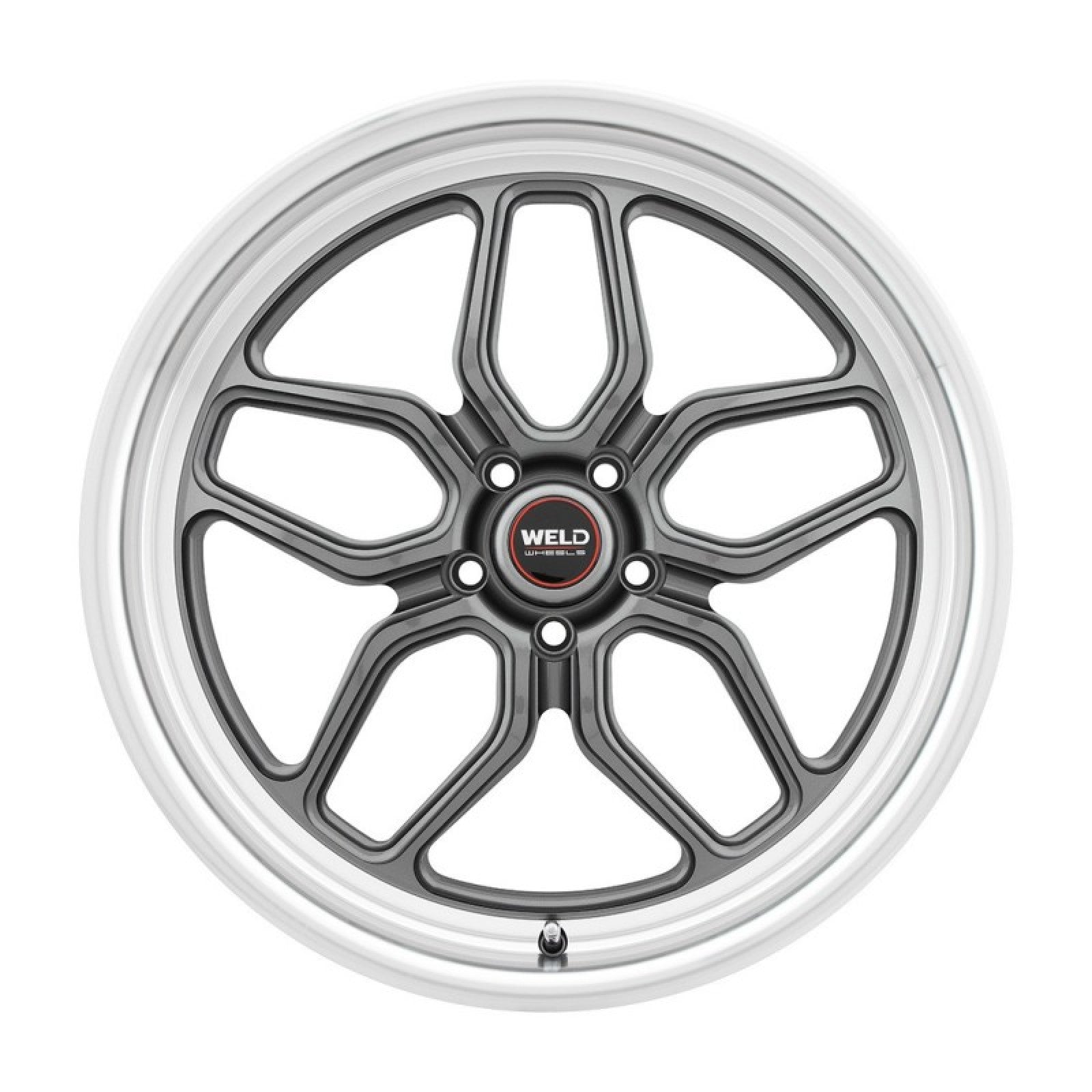 WELD Performance 22x10.5 Laguna 5x115 ET20 BS6.50 Gloss GUN Diamond Lip 71.5 Wheel