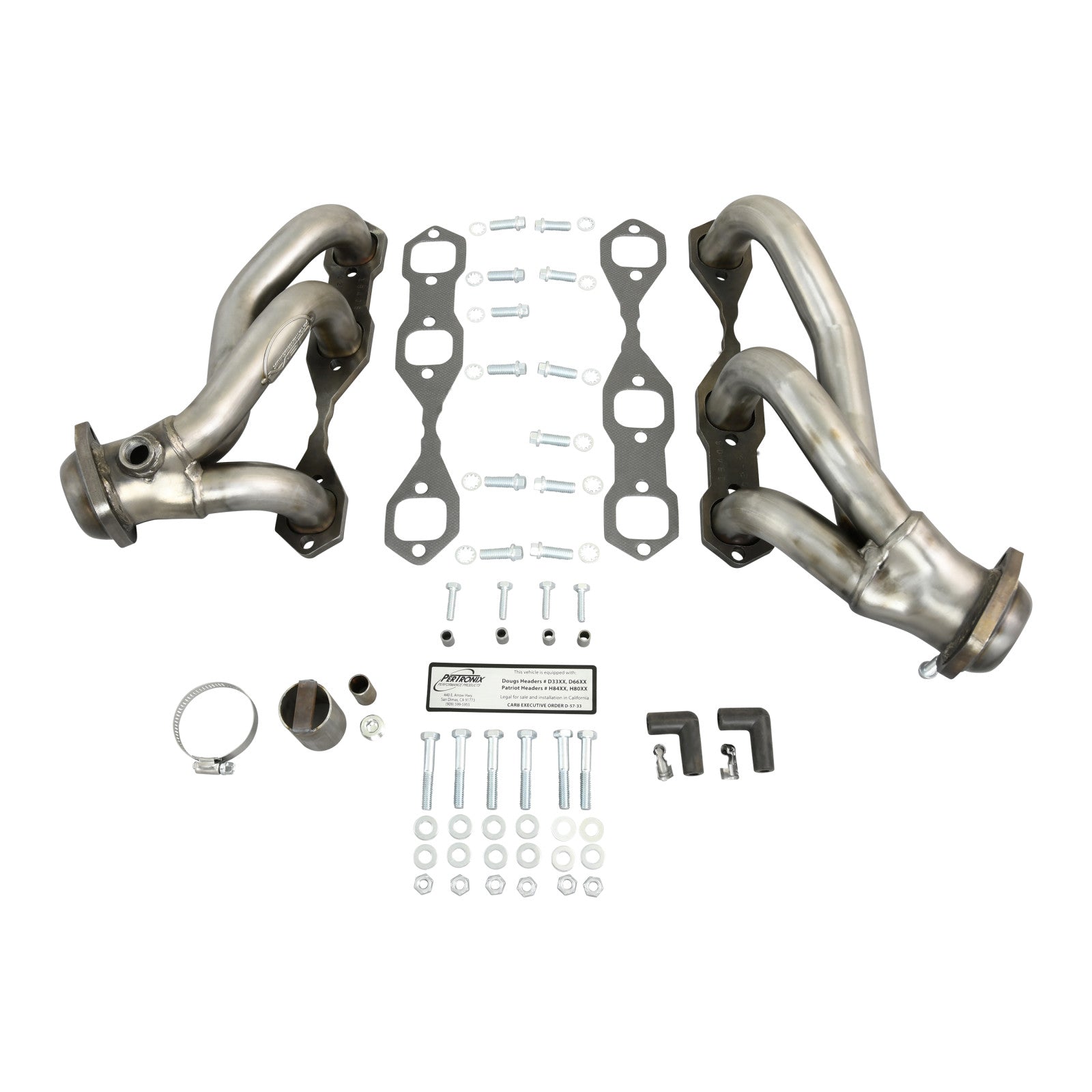 JBA Cat4Ward Headers for 88-95 GM Truck 4.3L Raw 409. EPA & CARB legal in 50 states.