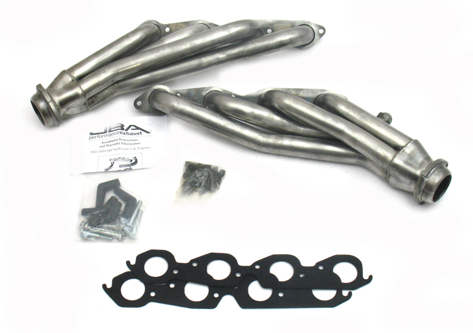 JBA Cat4Ward Headers for 96-00 GM Truck 7.4L Raw 409. EPA & CARB legal in 50 states.