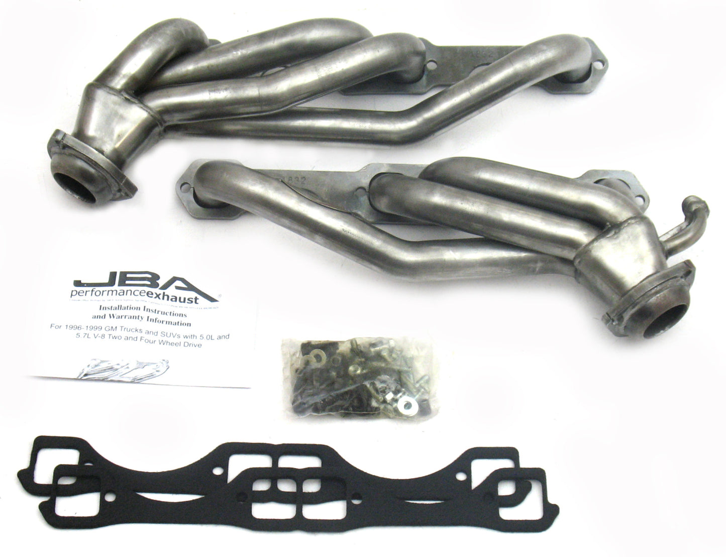 JBA Cat4Ward Headers for 96-00 GM Truck 5.0/5.7L Raw 409. EPA & CARB legal in 50 states.