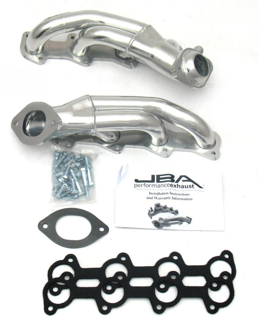 JBA Cat4Ward Headers for 99-04 Mustang 4.6L Silver Ctd. EPA & CARB legal in 50 states.